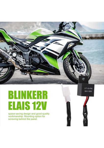 12V LED Röle Gösterge Rölesi Motosiklet Dörtlü Yük Bağımsız (Yurt Dışından) fırsatları