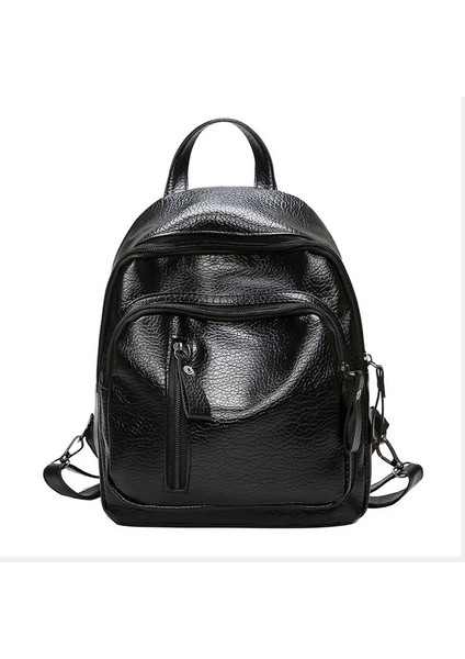 Yüksek Kaliteli Su Geçirmez Deri Kadınlar Sırt Çantası Moda Hırsızlık Önleme Kadınlar Sırt Çantaları Bayanlar Büyük Kapasite Backpackcolor: Bej (Yurt Dışından)