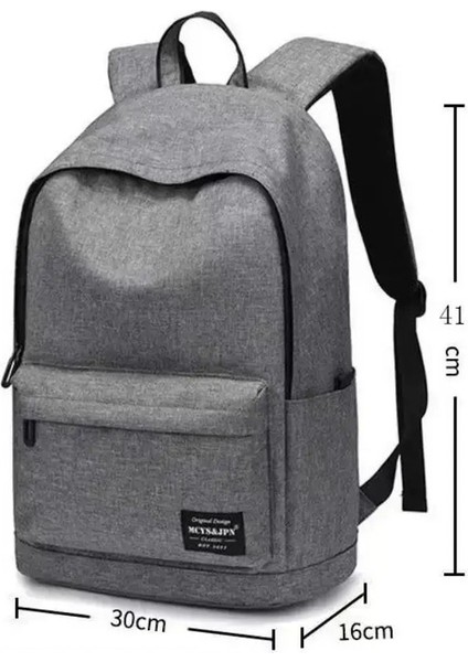 15 Inç Çok Yönlü Sırt Çantası Moda Yıkanabilir Oxford Bez Bilgisayar Çantası Siyah Gri Mavi Kırmızı Okul Öğrenci Sırt Çantası Unisexcolor: Siyah (Yurt Dışından)