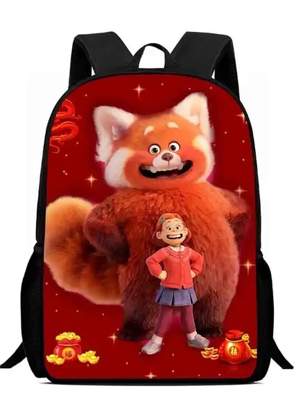 Mochila Okul Sırt Çantası, Karikatür Kızlar Için Kırmızı Çocuk Okul Çantaları Dönüyor Erkek, Dalı Hafif Kid Sırt Çantası Anaokulu Için: COLOR001 (Yurt Dışından)