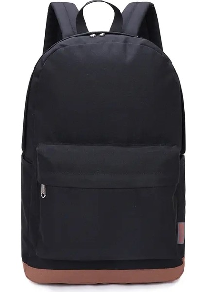 Tinyat 14 Inç Çok Cepli Seyahat Sırt Çantası Erkekler Için Kadın, Dizüstü Bilgisayar Bölmeli Su Geçirmez Okul Kolej Çantası, Açık Sportcolor: Black No USB (Yurt Dışından)