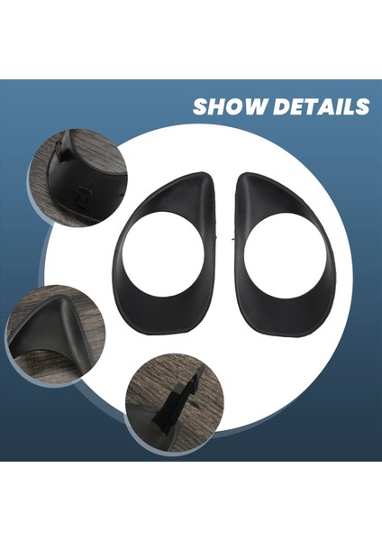 Toyota Yaris 2 Kapılı Hatchback 2007-2013 Için Sis Lambası Abajuru (Yurt Dışından) indirimleri