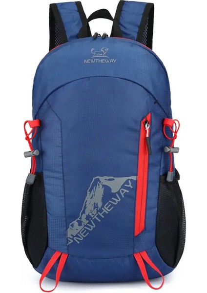 Hızlı Damla Nakliye 22L Taşınabilir Katlanabilir Sırt Çantası Dağcılık Çantası Ultralight Seyahat Sokak Çekiş Yürüyüş Gündap Mochilacolor: Koyu Mavi (Yurt Dışından)