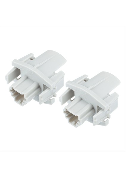 Honda Için 2 Adet Plaka Etiketi Işık Soketi Lamba Konnektör Muhafazası (Yurt Dışından)