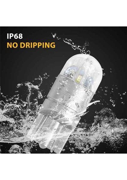 20 Adet 6000K Canbus T10 168 194 W5W Kubbe Lisans Yan Işaretleyici (Yurt Dışından) fiyatları