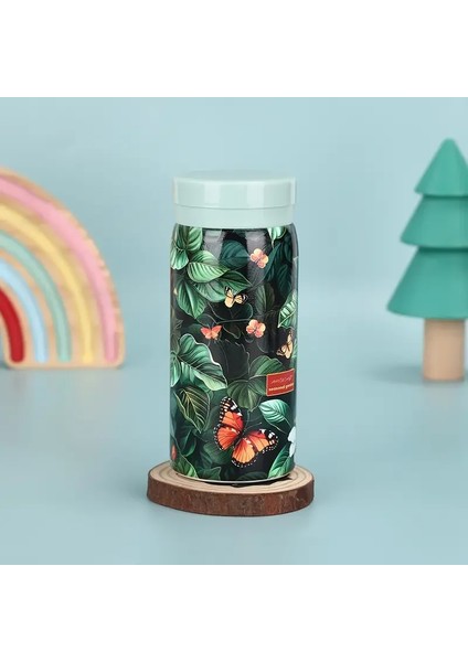 200ML Küçük Taşınabilir 304 -Staınsıle Çelik Seyahat So Şişi Mını Termos Şişe Termoslar Kahraman Vagum Şentleri Kukulu Kapalı: 200ML/RENK: Stylec (Yurt Dışından)