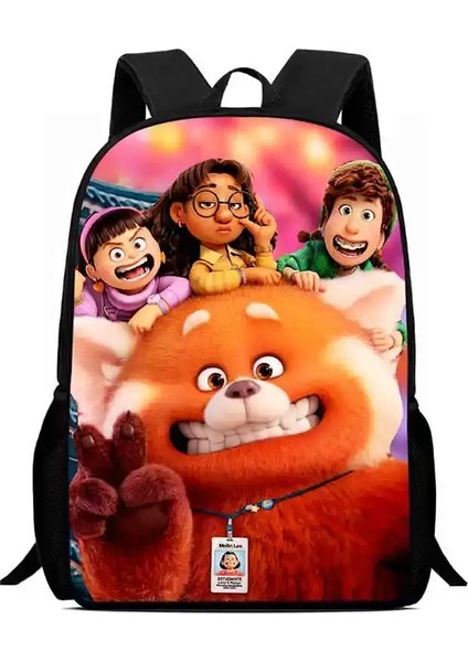 Mochila Okul Sırt Çantası, Karikatür Kızlar Için Kırmızı Çocuk Okul Çantaları Dönüyor Erkek, Dalı Hafif Kid Sırt Çantası Anaokulu Için: COLOR001 (Yurt Dışından)