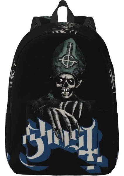 Özel G-Ghosts Heavy Metal Band Rock Tuval Sırt Çantaları Erkekler Suya Dalı Üniversite Okulu Popüler Çanta Baskı Kitabı: 24/boyut: 30X14X40CM (Yurt Dışından)