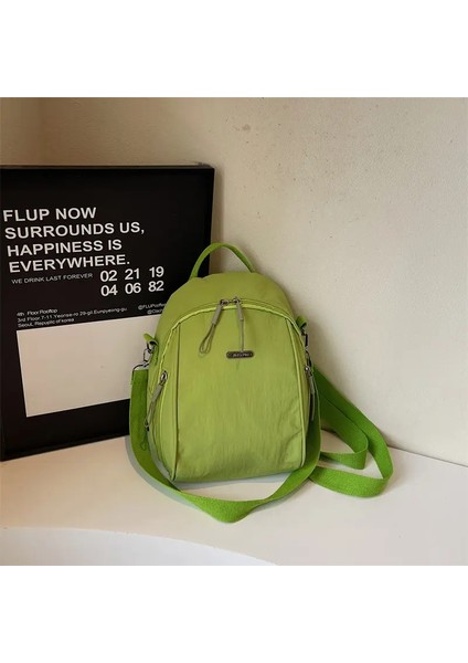 Öğrenciler Okul Çantası Ders Çantası Büyük Kapasiteli Sırt Çantası Su Geçirmez Açık Seyahat Sırt Çantası Tote Hediyesi: Siyah (Yurt Dışından)