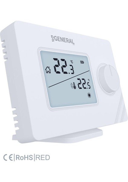 Mitra 250 Rf Kablosuz Dijital Oda Termostatı