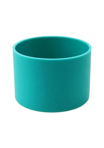 7.5 cm Silikon Boot Alt Kılıf Kapağı 40OZ Tumbler Cup Anti-Slip Paslanmaz Çelik Kupa Termos Kupa Kapak Boot Sleeve Renk: Yeşil (Yurt Dışından)