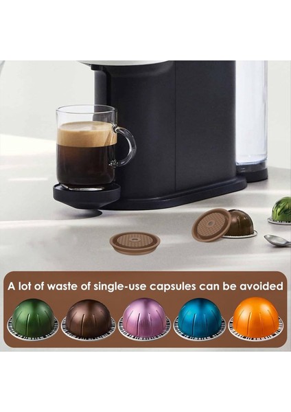 Nespresso Için 2 Adet Yeniden Kullanılabilir Kahve Kapsül Kapağı (Yurt Dışından) fiyatları