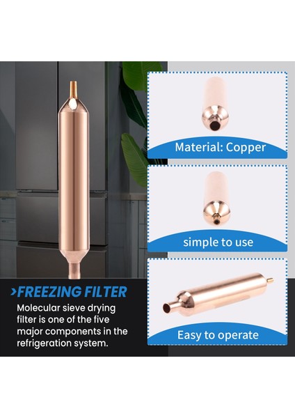 10 Soğutma Filtresi 115 X18MM Buzdolabı Filtre Kurutucu (Yurt Dışından) indirimleri