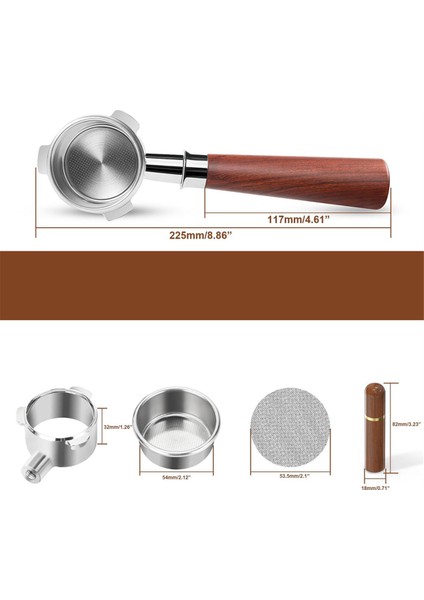 54 mm Breville Sage Barista Espresso Makinesi Için Portafilter (Yurt Dışından) fırsatları