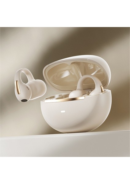 Yeni Kablosuz Çeviri Bluetooth Kulaklık Su Geçirmez Ağır Bas Hıfı Kulaklık Spor Kulak Içi Olmayan Klipsli Kulaklık (Yurt Dışından)
