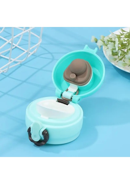 Kahve Kupası Kapakları Yeniden Kullanılabilir Kupa Kapağı Kahve Tumbler Lid Termos Kapak Su Şişesi Kapak Kur Için Silikon Kapaklar Renk: Mavi Kapak (Yurt Dışından)