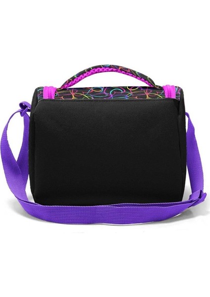 Çok Renkli Kalp Desenli Thermo Beslenme Çantası 22770