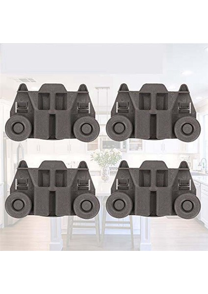 Whirlpool Kenmore Maytag Için Bulaşık Makinesi Tekerlekleri 4'lü Paket W10195417 (Yurt Dışından) indirimleri