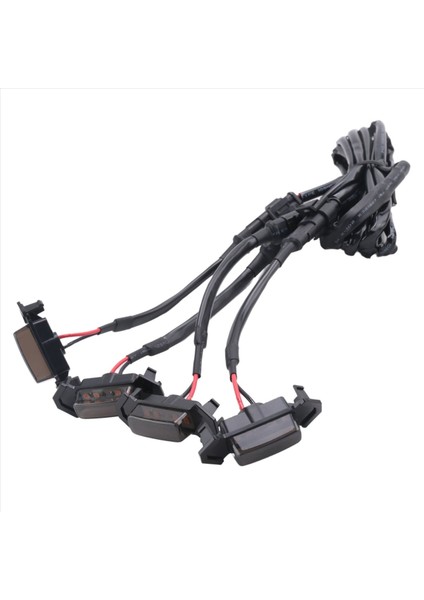 LED Ön Izgara Füme Amber Işık Gündüz Farları Lambası (Yurt Dışından)