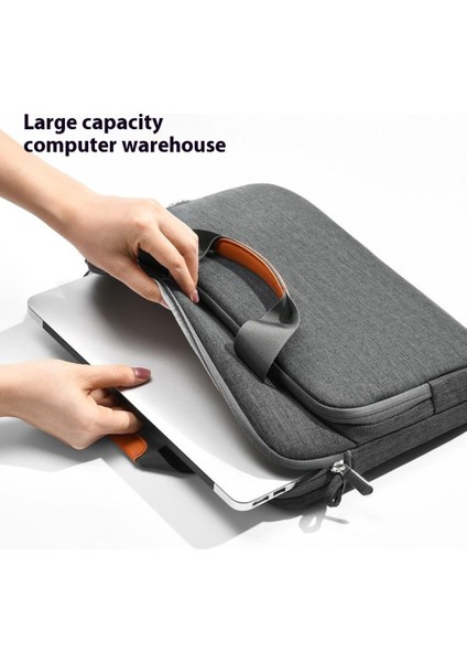 13 Inç Omuz Dizüstü Bilgisayar Çantası Iş Stili Çok Işlevli Dizüstü Bilgisayar Kılıfı Hava Yastığı Korumalı - Siyah (Yurt Dışından) fiyatları