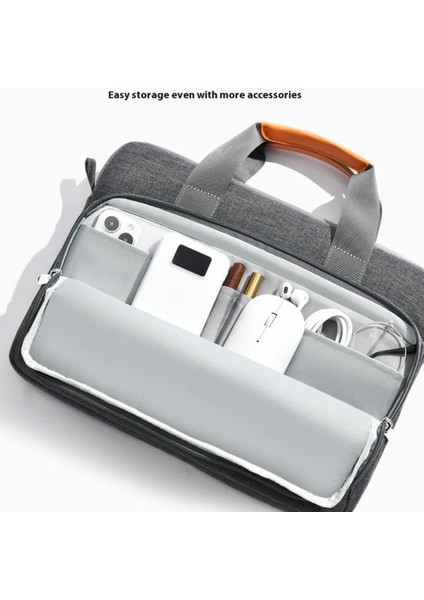 13 Inç Omuz Dizüstü Bilgisayar Çantası Iş Stili Çok Işlevli Dizüstü Bilgisayar Kılıfı Hava Yastığı Korumalı - Siyah (Yurt Dışından) modelleri