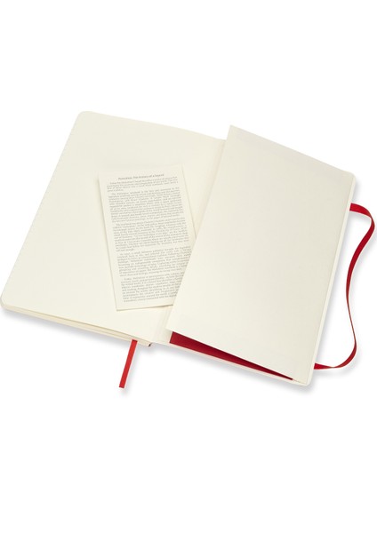 Çizgili Kırmızı Defter L Boy Soft Kapak fırsatları