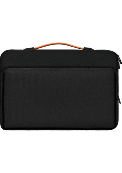 14 Inç Dizüstü Bilgisayar Taşıma Çantası Oxford Kumaş Aşınmaya Dalı Taşınabilir Kol Çantası Iş Stili - Siyah (Yurt Dışından)