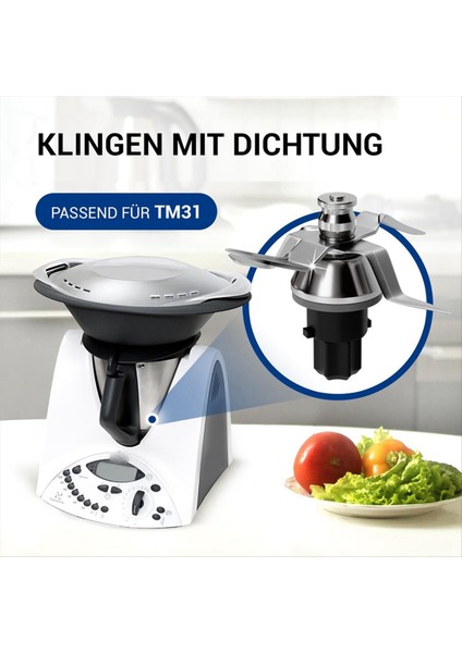 Thermomix TM31 Bıçağı Için Karıştırma Bıçağı Yedeği - Yedek Bıçak (Yurt Dışından) fiyatları