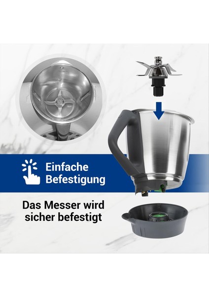 Thermomix TM31 Bıçağı Için Karıştırma Bıçağı Yedeği - Yedek Bıçak (Yurt Dışından) indirimleri