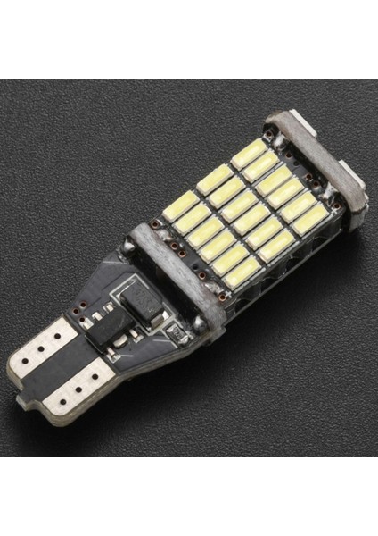 Adet T15 Hatasız 4014 45SMD Vurgulu Fren Lambası Ampulü DC12V (Yurt Dışından) indirimleri