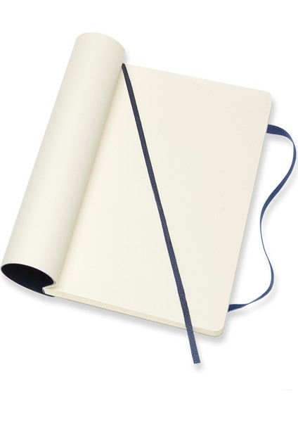 Çizgisiz Safir Mavi Defter L Boy Soft Kapak modelleri