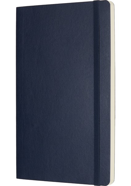 Çizgisiz Safir Mavi Defter L Boy Soft Kapak indirimleri