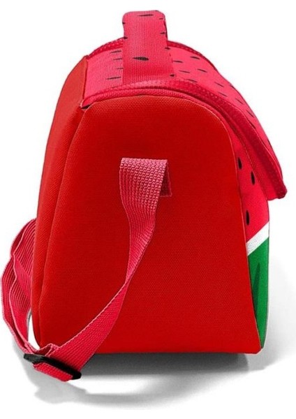 Kırmızı Yeşil Karpuz Desenli Thermo Beslenme Çantası 12789