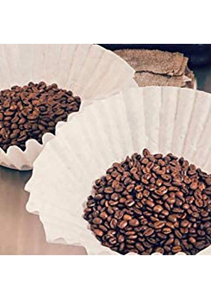 Kahve Makinesi Filtre Kağıdı Için 500 Adet 8/12 Bardak Beyaz Kahve Filtresi (Yurt Dışından) indirimleri