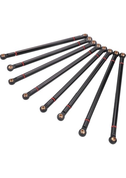 8 Adet/grup Metal Bağlantı Çubuğu 313 mm Dingil Mesafesi Axial SCX10 1/10 Rc Için Uygun (Yurt Dışından) modelleri