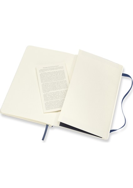 Çizgili Safir Mavi Defter L Boy Soft Kapak fırsatları