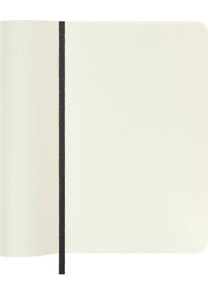 Çizgisiz Siyah Defter Cep Boy Soft Kapak