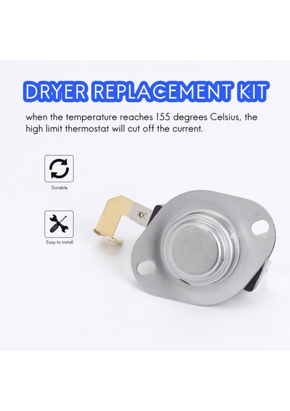 Whirlpool ve Kenmore Için Kurutma Makinesi Kiti 3387134 3392519 3977393 3977767 (Yurt Dışından) indirimleri