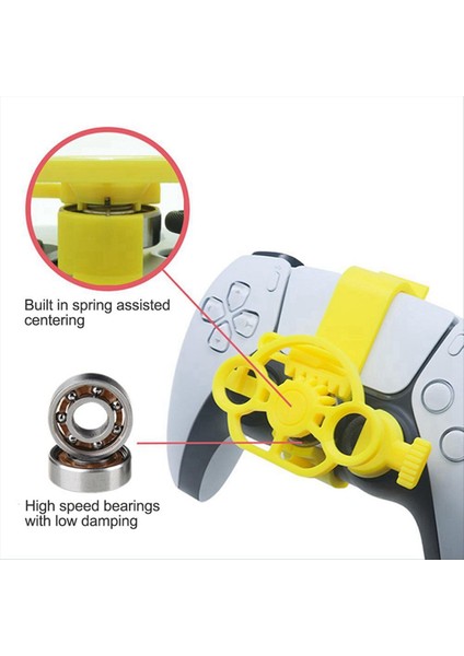 Ps5 Yarış Oyunları Için Mini Direksiyon Kontrol Cihazı (Gümüş) (Yurt Dışından) fiyatları