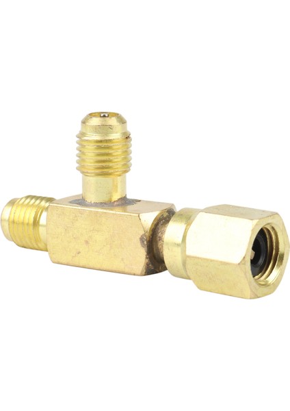 Pirinç T Adaptörü Dönüştürücü 1/4 Inç Erkek ve Dişi Sae Flare Döner Bağlantı Parçası (Yurt Dışından) indirimleri