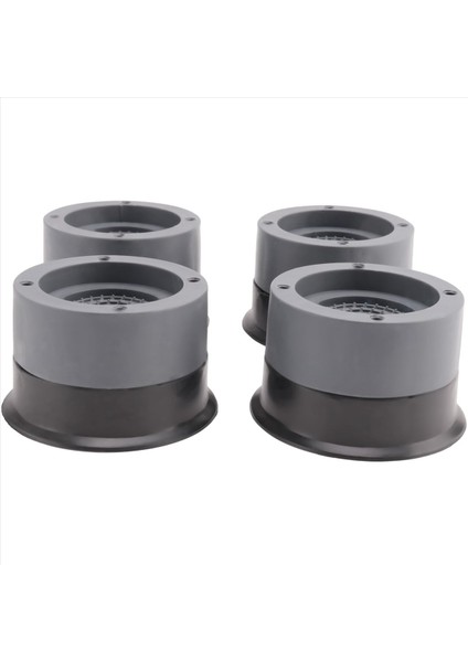 4 Adet/set Çamaşır Makinesi Altlığı Için Titreşim Önleyici Kauçuk Ped (Gri) (Yurt Dışından) fiyatları