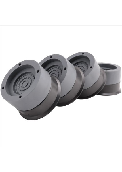 4 Adet/set Çamaşır Makinesi Altlığı Için Titreşim Önleyici Kauçuk Ped (Gri) (Yurt Dışından) modelleri