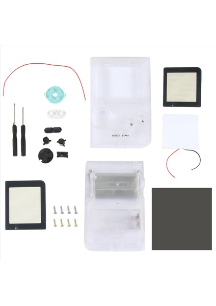 Gameboy Pocket Oyunu Için Kendin Yap Kabuk Değişimi Şeffaf Beyaz (Yurt Dışından) fiyatları