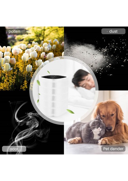 Blueair Blue Pure 411+ ve Mını Hava Temizleyiciler Için 2 Paket Filtre (Yurt Dışından)