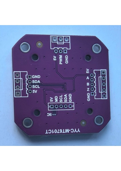 YYC-MT6701CT Manyetik Indüksiyon Açı Ölçüm Sensörü Modülü (Yurt Dışından) modelleri