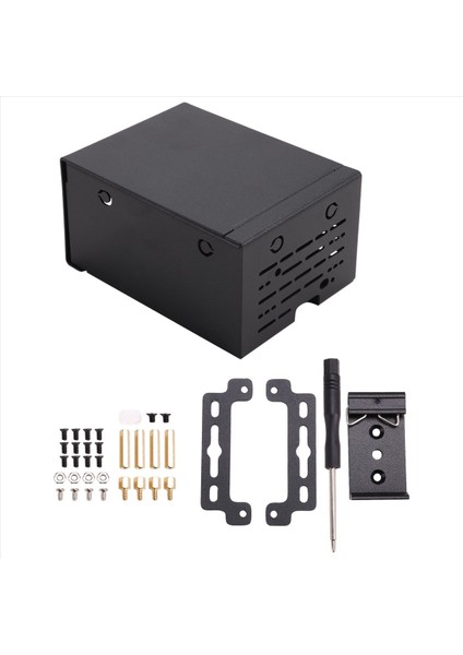 Raspberry Pi 5 Endüstriyel Sınıf Geniş Alanlı Metal Kasa (Yurt Dışından)