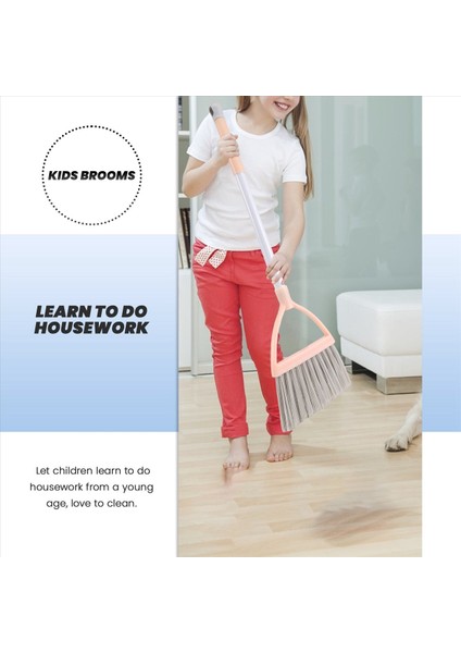 Çocuk Ev Temizliği Araçları, 3 Parça Küçük Paspas Küçük Süpürge Küçük Faraş (Yurt Dışından) fırsatları
