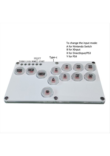 Ps4/ps4 Için 12 Tuşlu Joystick Hitbox Klavye Arcade Stick Kontrol Cihazı (Yurt Dışından) fiyatları