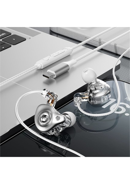 Yeni Özel Model Hıfı Ateş Kablolu Kulaklıklar Bilgisayar Cep Telefonu Oyun Kulaklıkları Mikrofonlu Dinamik Takılabilir Değiştirilebilir Kablo (Yurt Dışından)