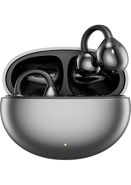 Yapay Zeka Çeviri Bluetooth Kulaklık Kemik Iletimli Kablosuz Spor Kulaklıkları Kulak Klipsi Olmadan Kulak Kancası Uzun Pil Ömrü Çalışma Gürültüsü Azaltma (Yurt Dışından)